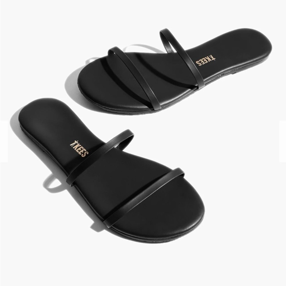 TKEES Gemma Black Women's Sandals - Picture 3 of 4